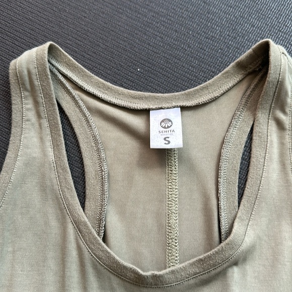 💛5 for $50 Senita athletics effortless dress in pine - Picture 2 of 4